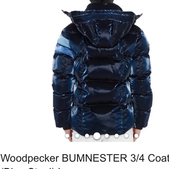 Water resistant and wind tested Coat by Woodpecker is %100 Animal Free (Vegan) - Picture 4 of 12